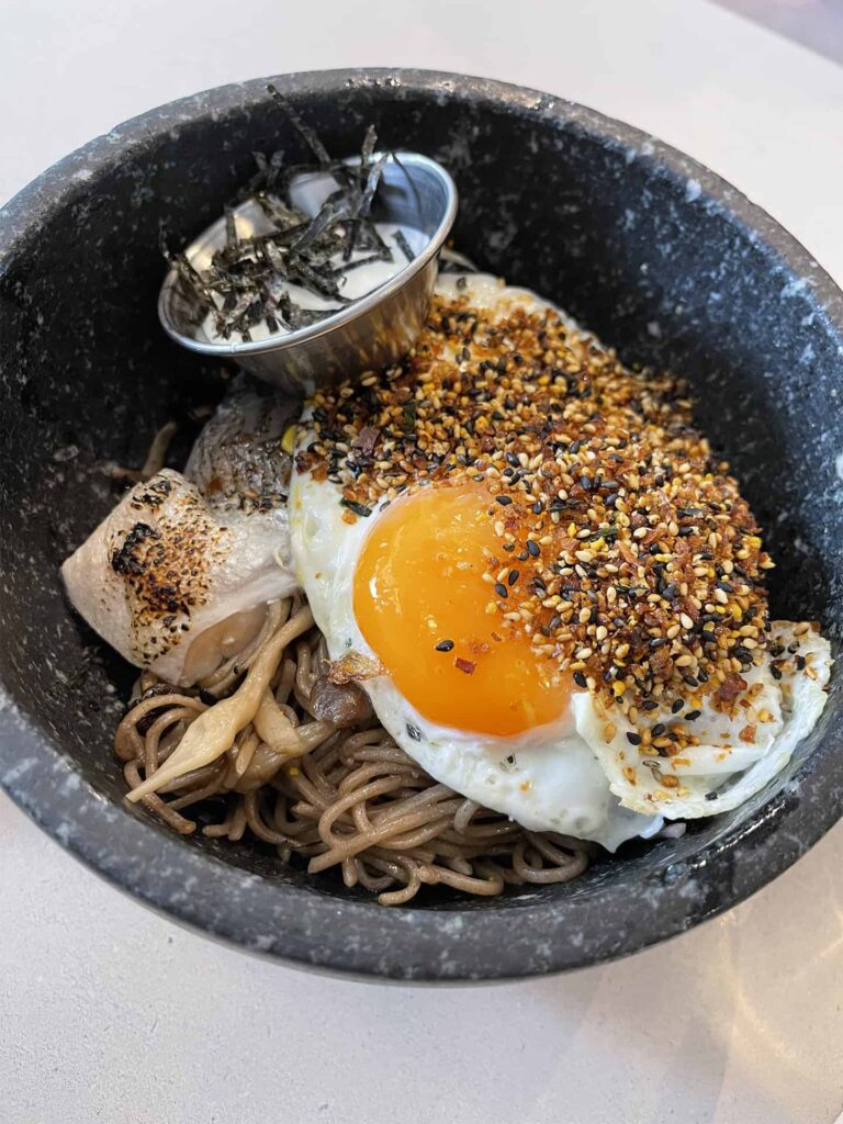 Atlas Coffee House -Salmon Soba Bowl