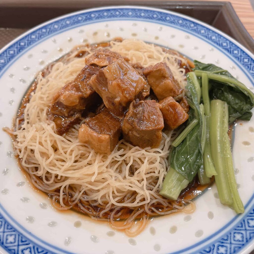 Chef Kin - HK Braised Beef Brisket Noodle (Dry)